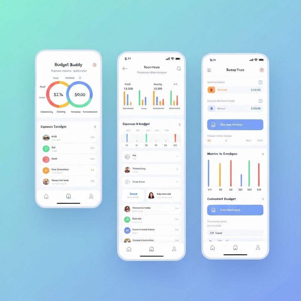 Budget Buddy App – UI/UX Case Study